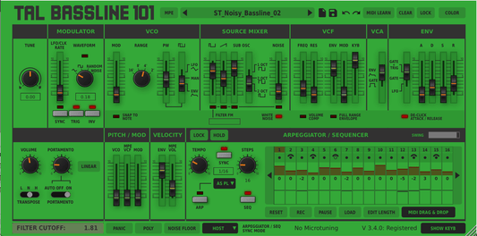 TAL - Bassline 101