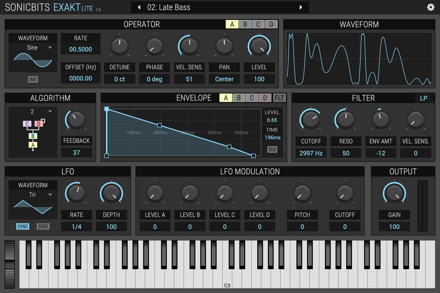 Exakt Lite Free Synth Plugin