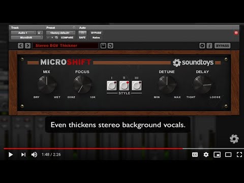 Soundtoys - Microshift 5