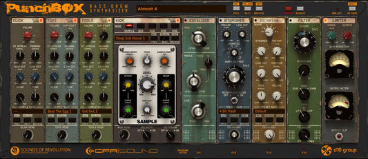 D16 - PunchBox Review - A unique take on drum synthesis