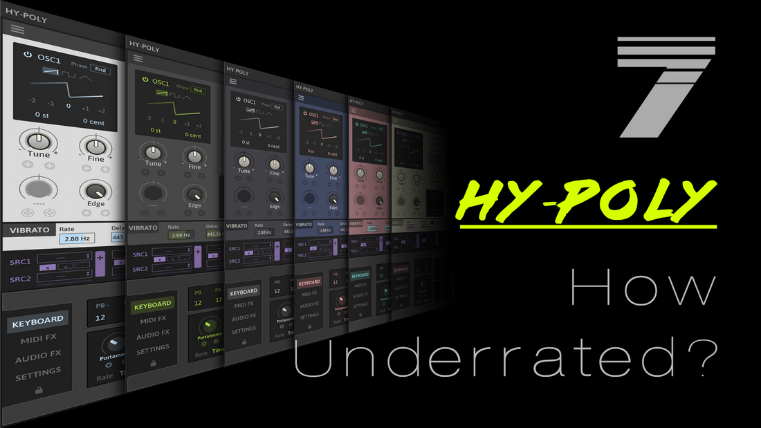HY-Poly VST plugin deep dive and feature showcase