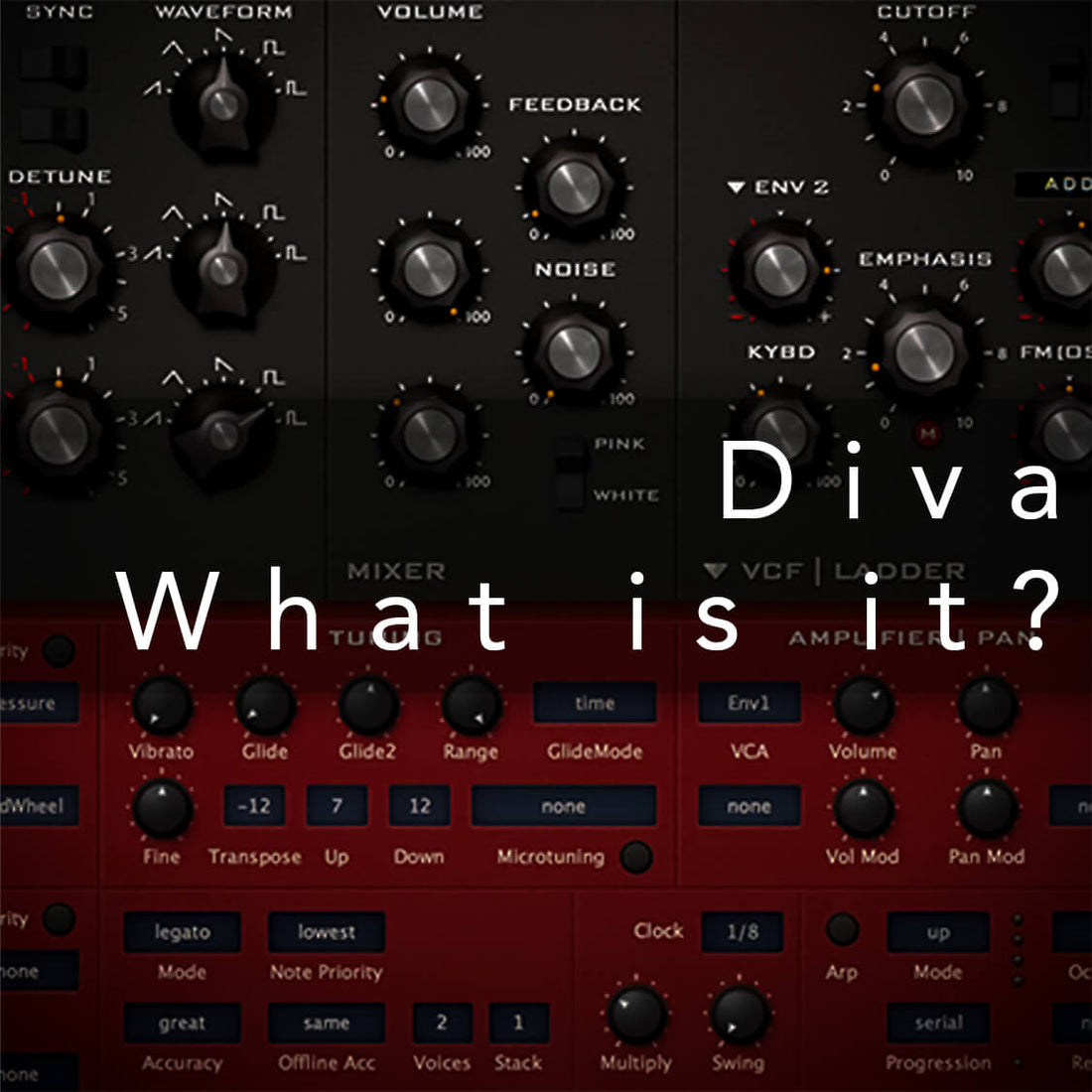 U-he Diva Virtual Analogue Synth // What is it?
