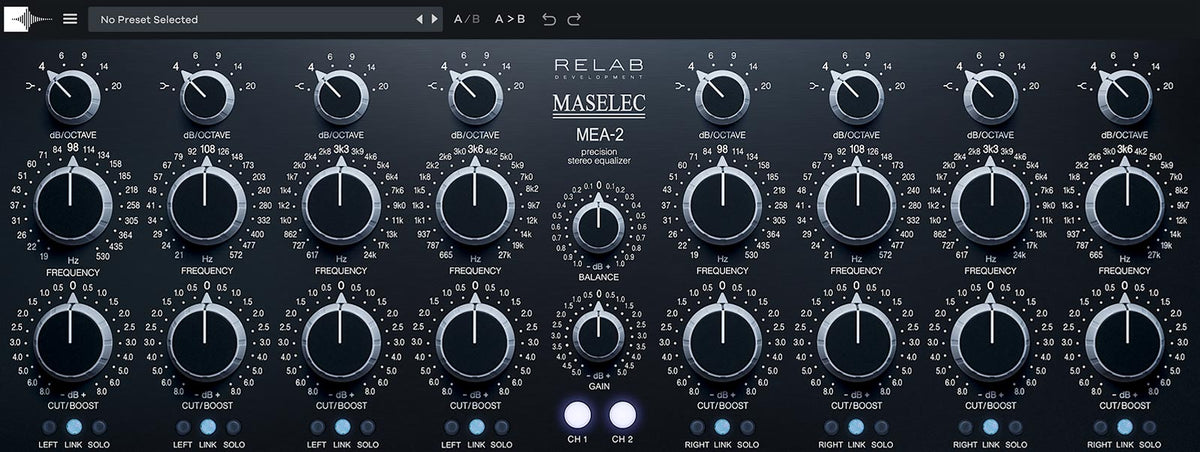 Relab Maselec MEA-2 plugin interface