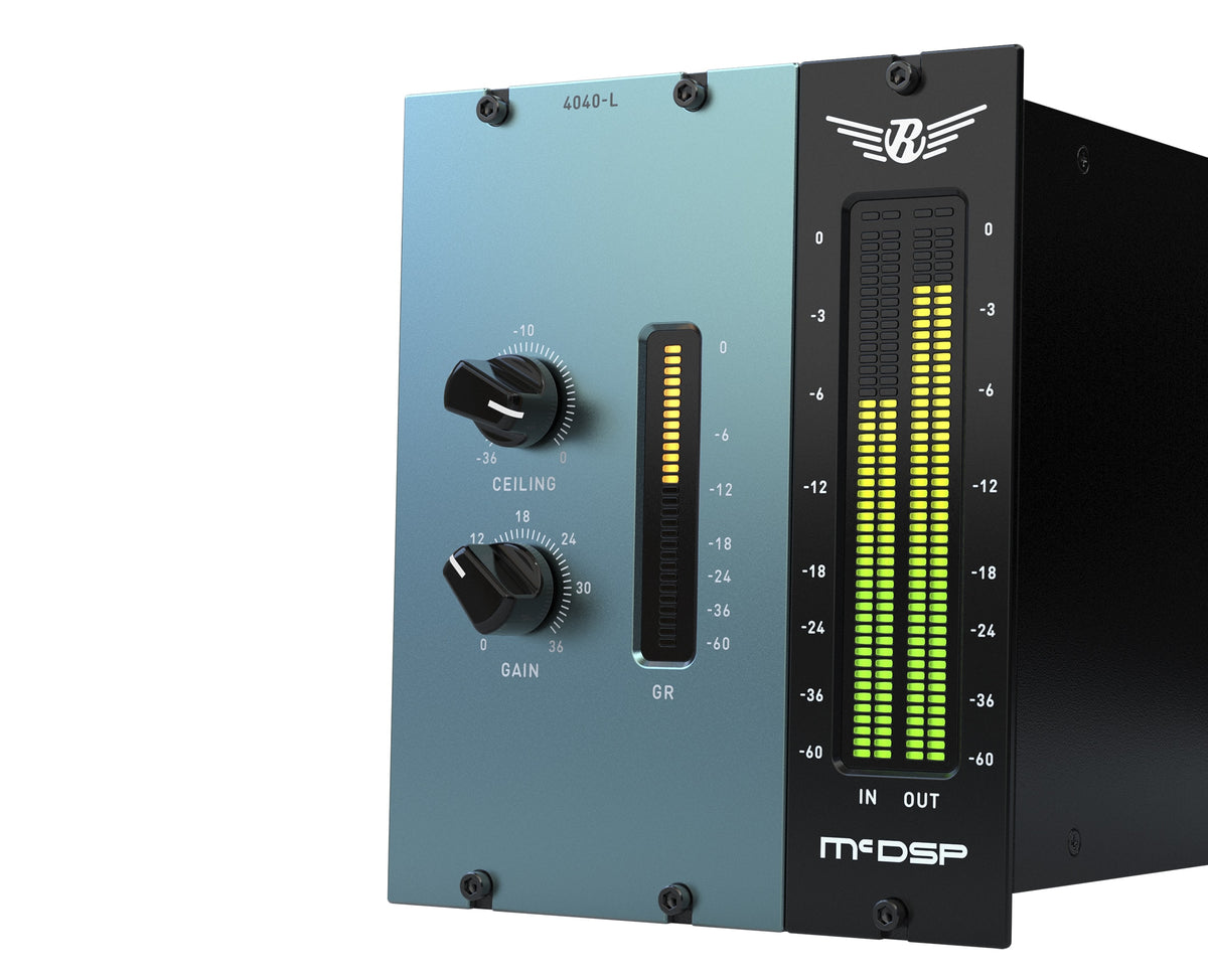 McDSP 4040 Retro Limiter shown as a 500-series style hardware unit