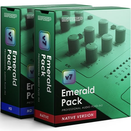 McDSP Emerald Pack Native v7 box artwork