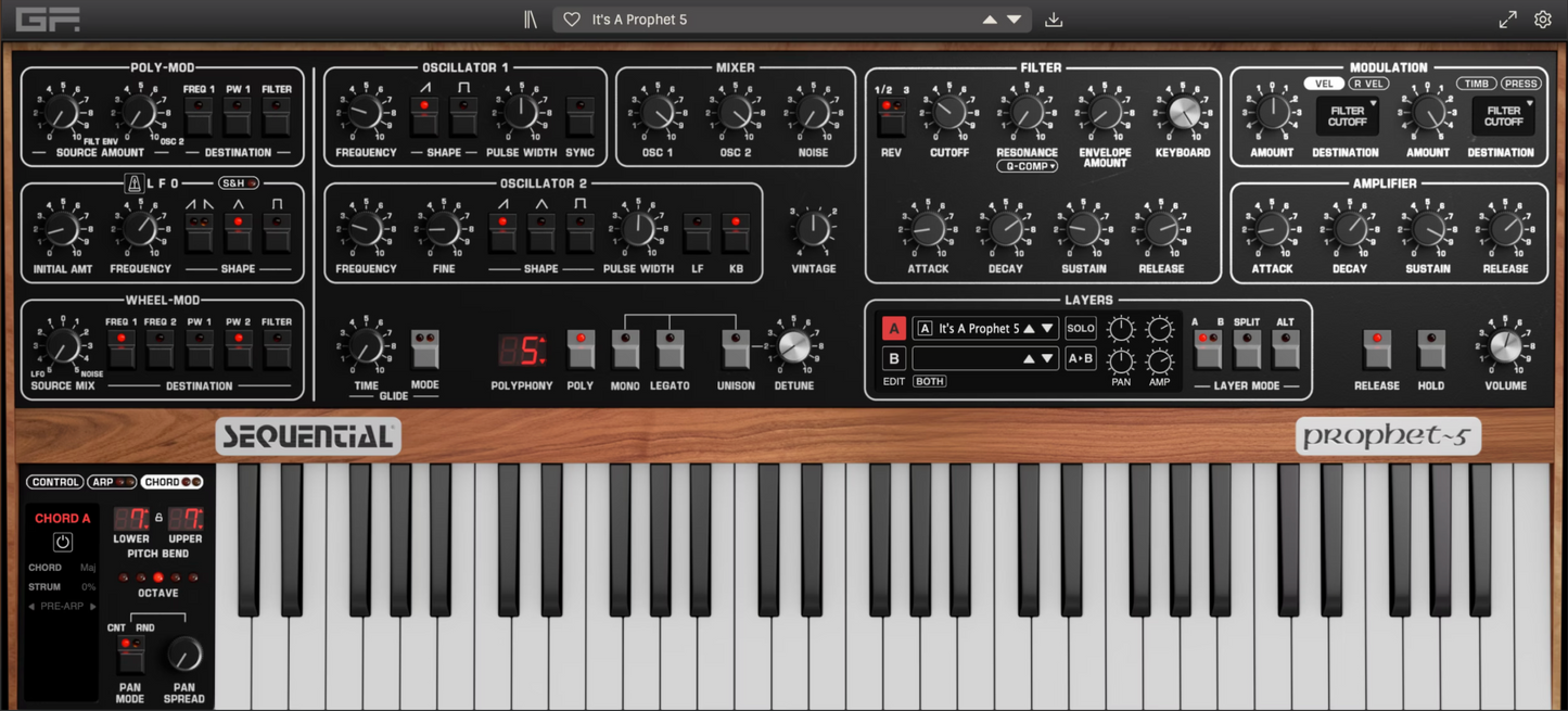 GForce Software - Prophet-5