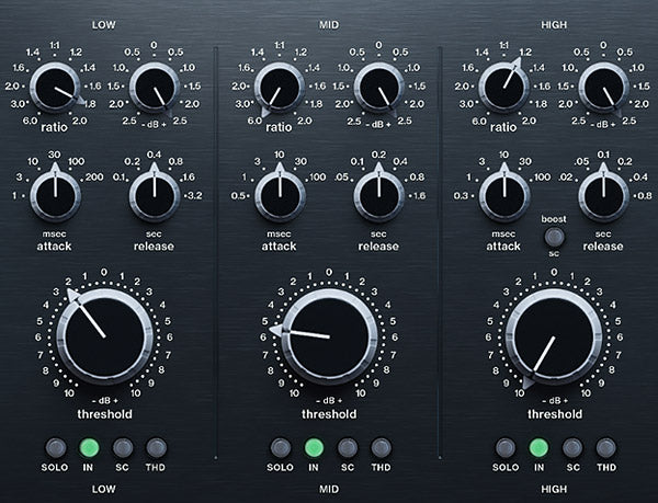 Relab Maselec MLA-4 three band controls