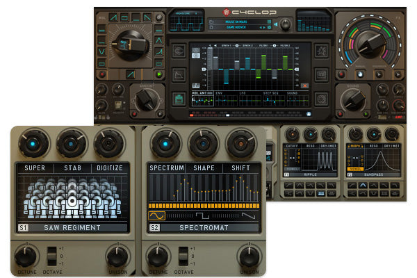 Sugar Bytes Cyclop oscillator section