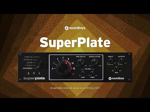 Soundtoys - SuperPlate // Meticulous Modelling Of Plate Reverbs. – SOUND7