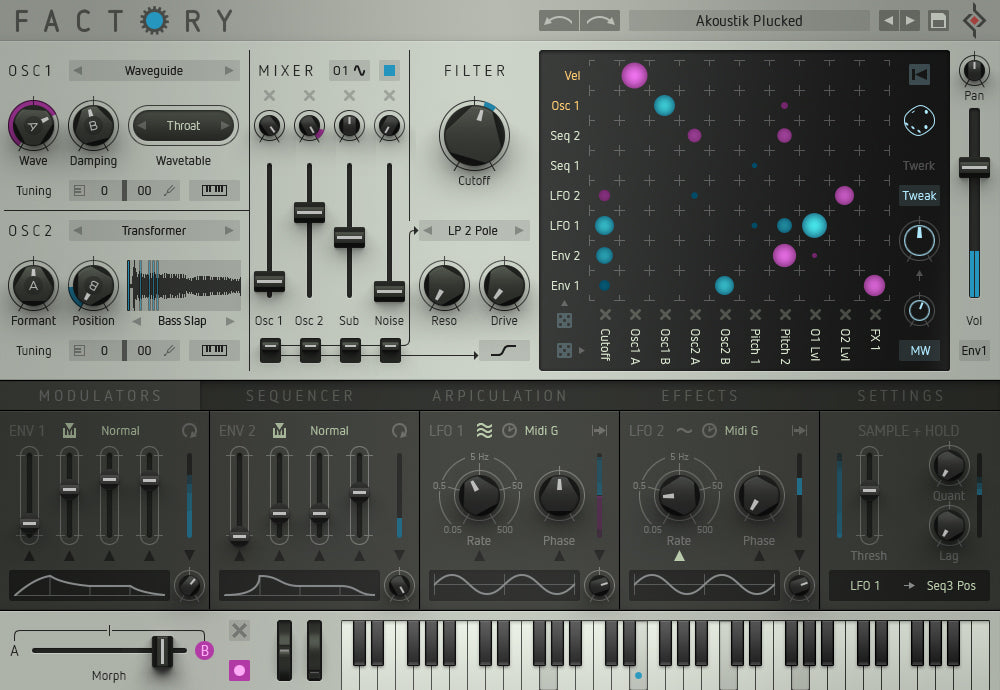Sugar Bytes Factory plugin interface