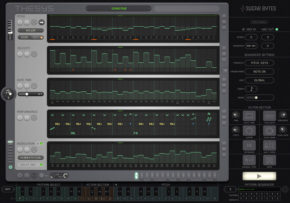 Sugar Bytes Thesys plugin interface
