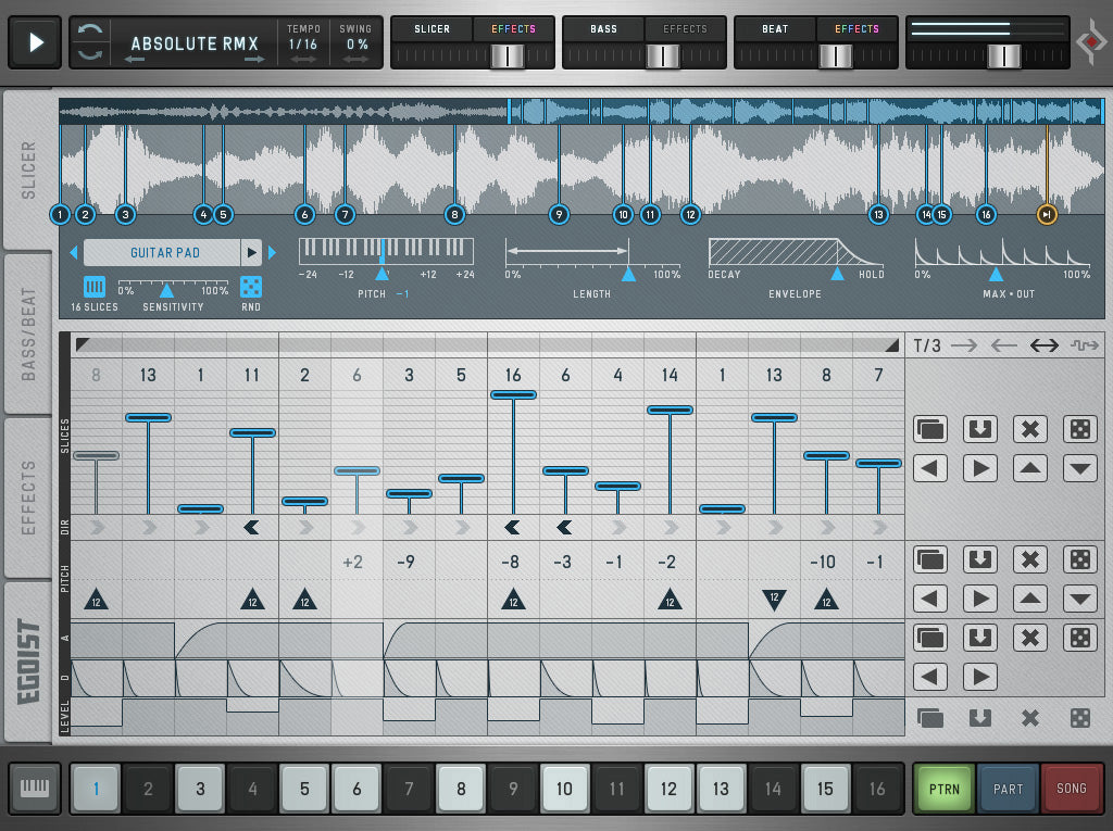 Sugar Bytes Egoist plugin interface