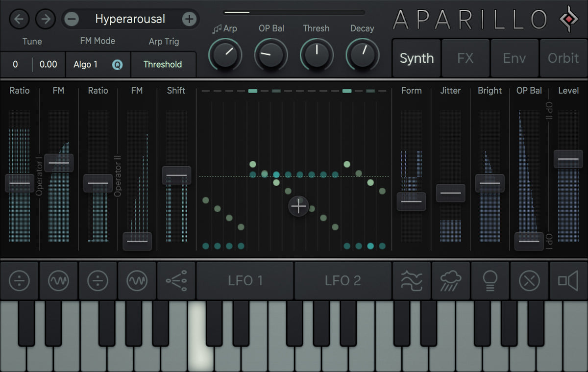 Sugar Bytes Aparillo plugin interface