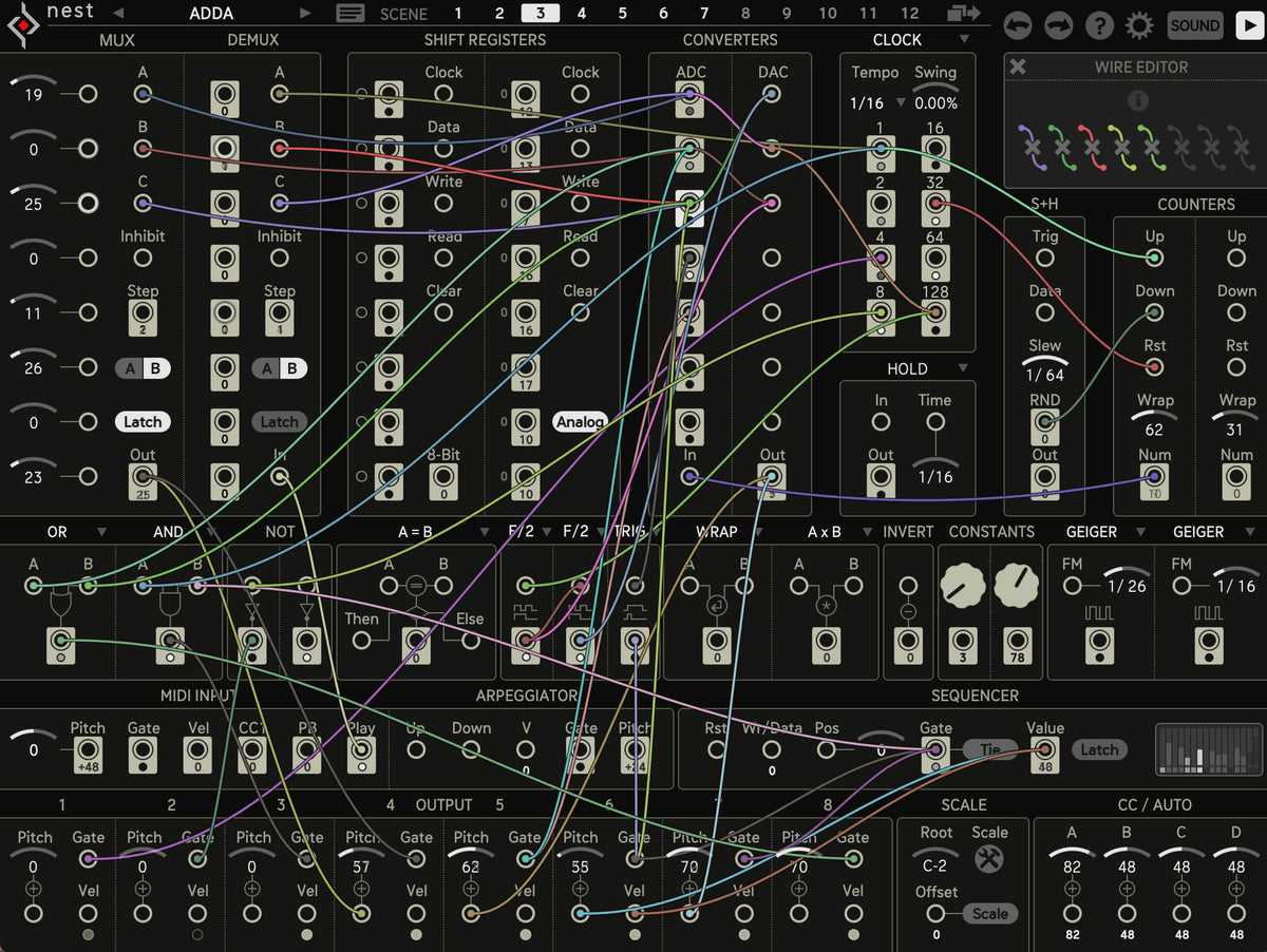 Sugar Bytes Nest plugin interface