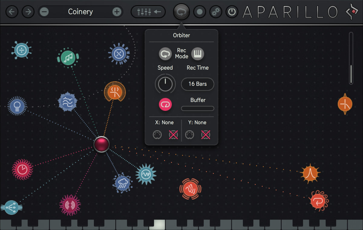 Sugar Bytes Aparillo plugin interface, screen 4