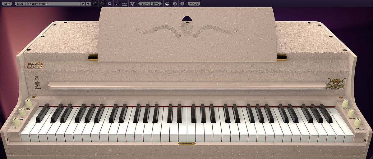 Cherry Audio Wurlybird 140B effects view