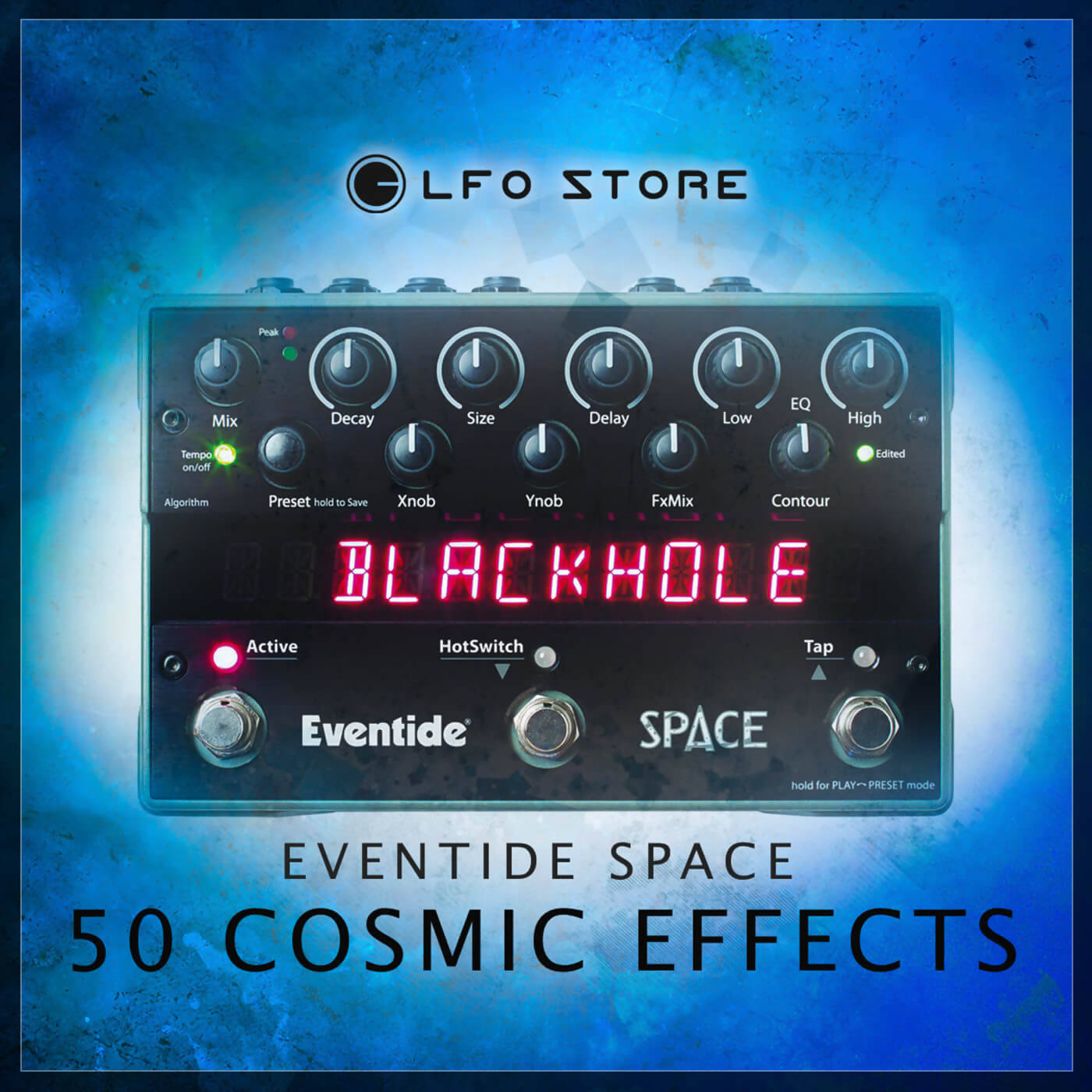 Eventide black hole and H9 presets. 50 Additional cosmic presets for the eventide hardware unit