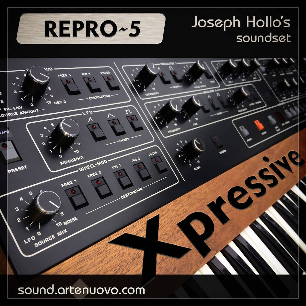 repro-5 presets 80 instantly playable, highly musical patches with an emphasis on the 80's synths- like Alphaville and Duran Duran