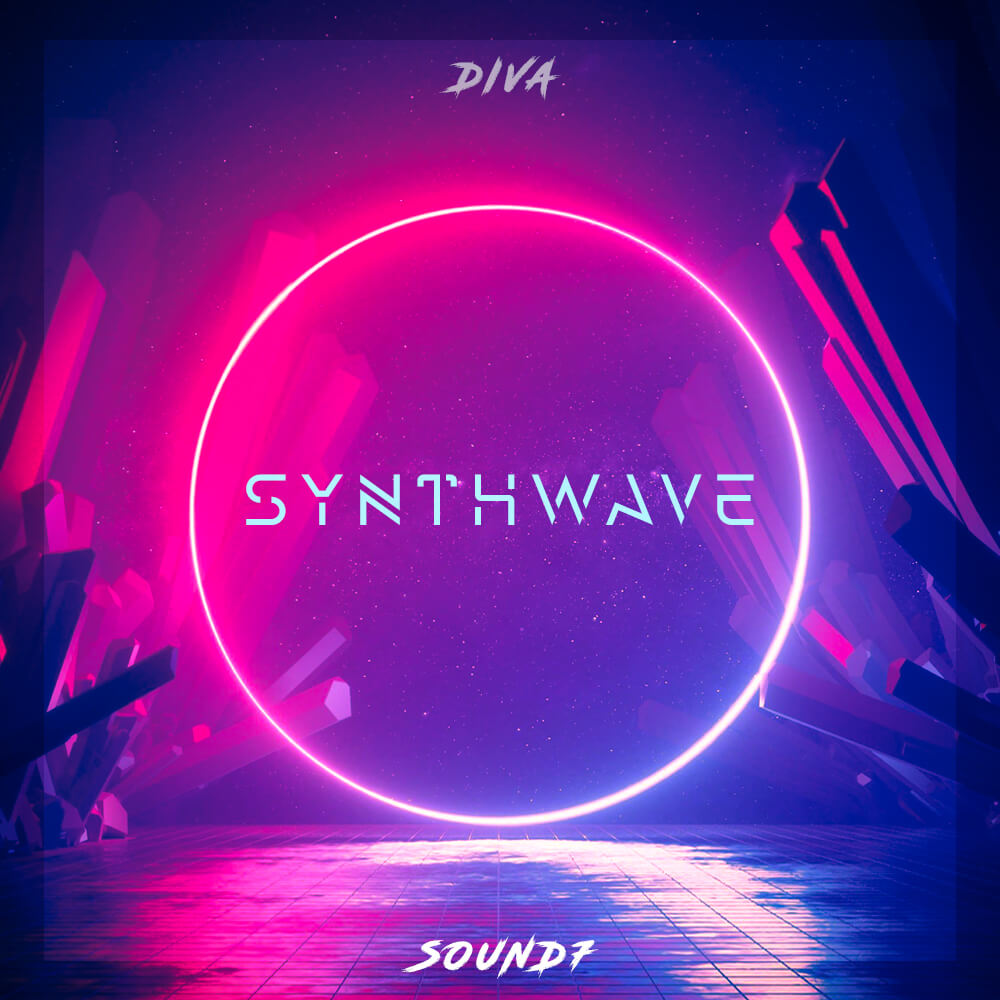 64 diva synthwave presets with bass, cyber leads, pads - Diva Synthwave volume 1