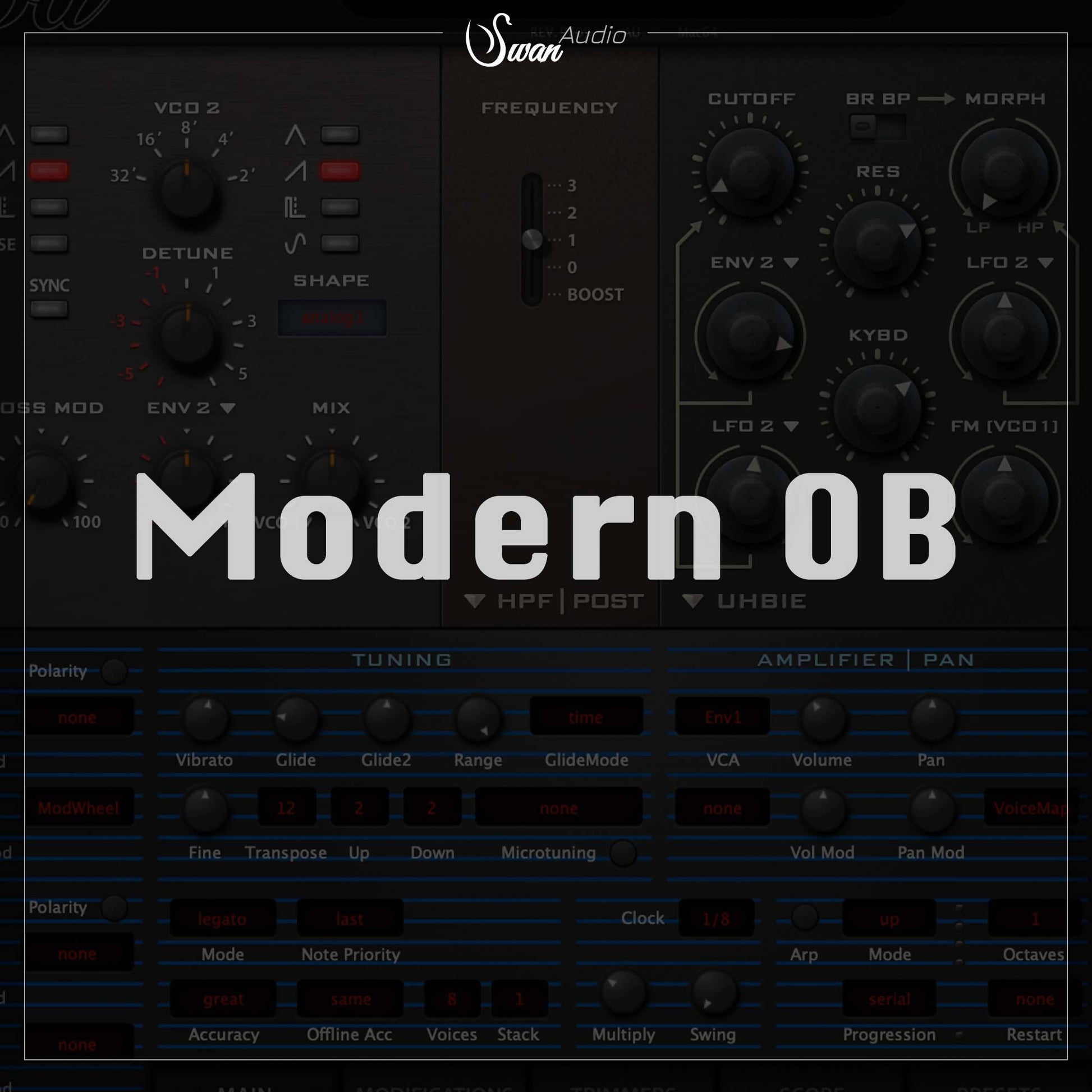 OB6 U-he DIva Sounds inspired by Tom Oberheim OB 6 and OB8