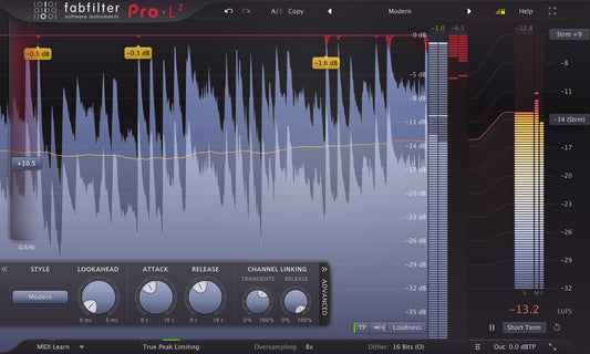 FabFilter Pro L2 Screenshot