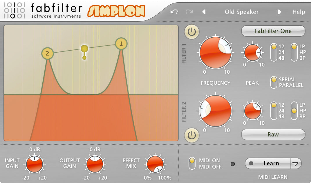 Fabfilter Simplon - A next level filter plugin