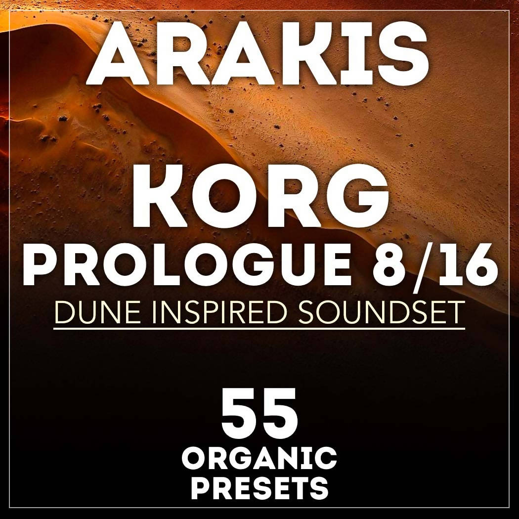 Korg Prologue Sound pack - Sounds for sci-fi, cinematic, ambient.