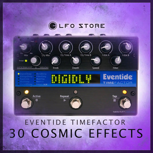 Eventide timefactor and H9 presets. 50 Additional cosmic presets for the eventide hardware unit