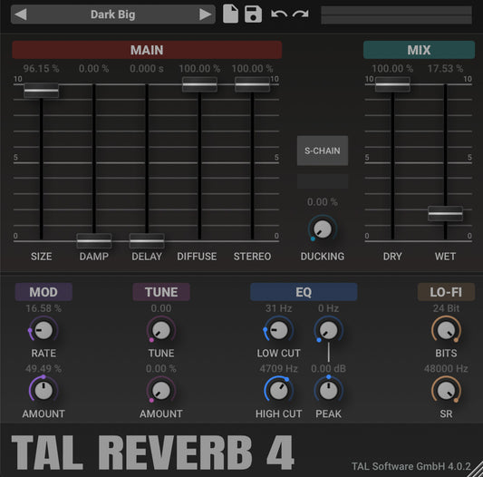 TAL - Reverb-4