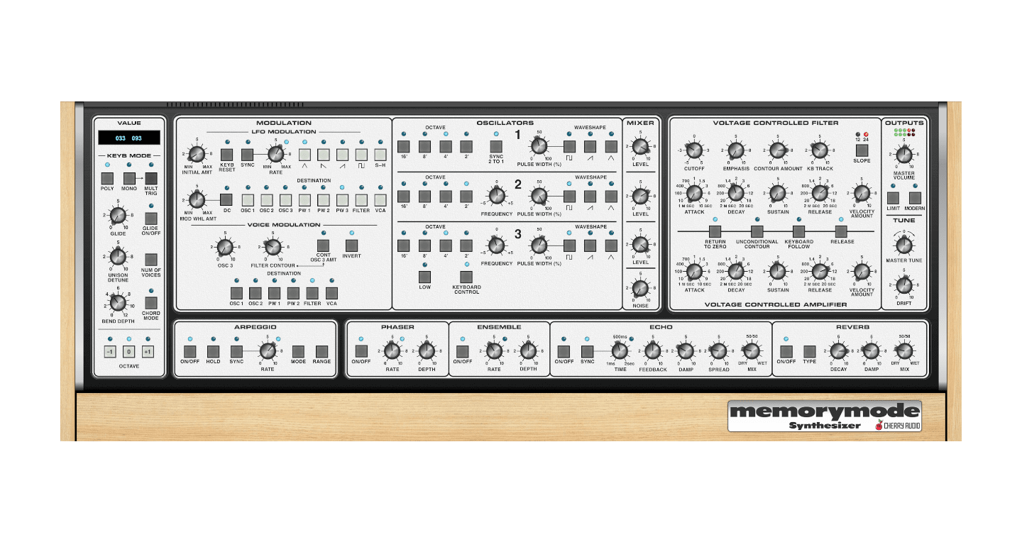 cherry-audio-memory-mode