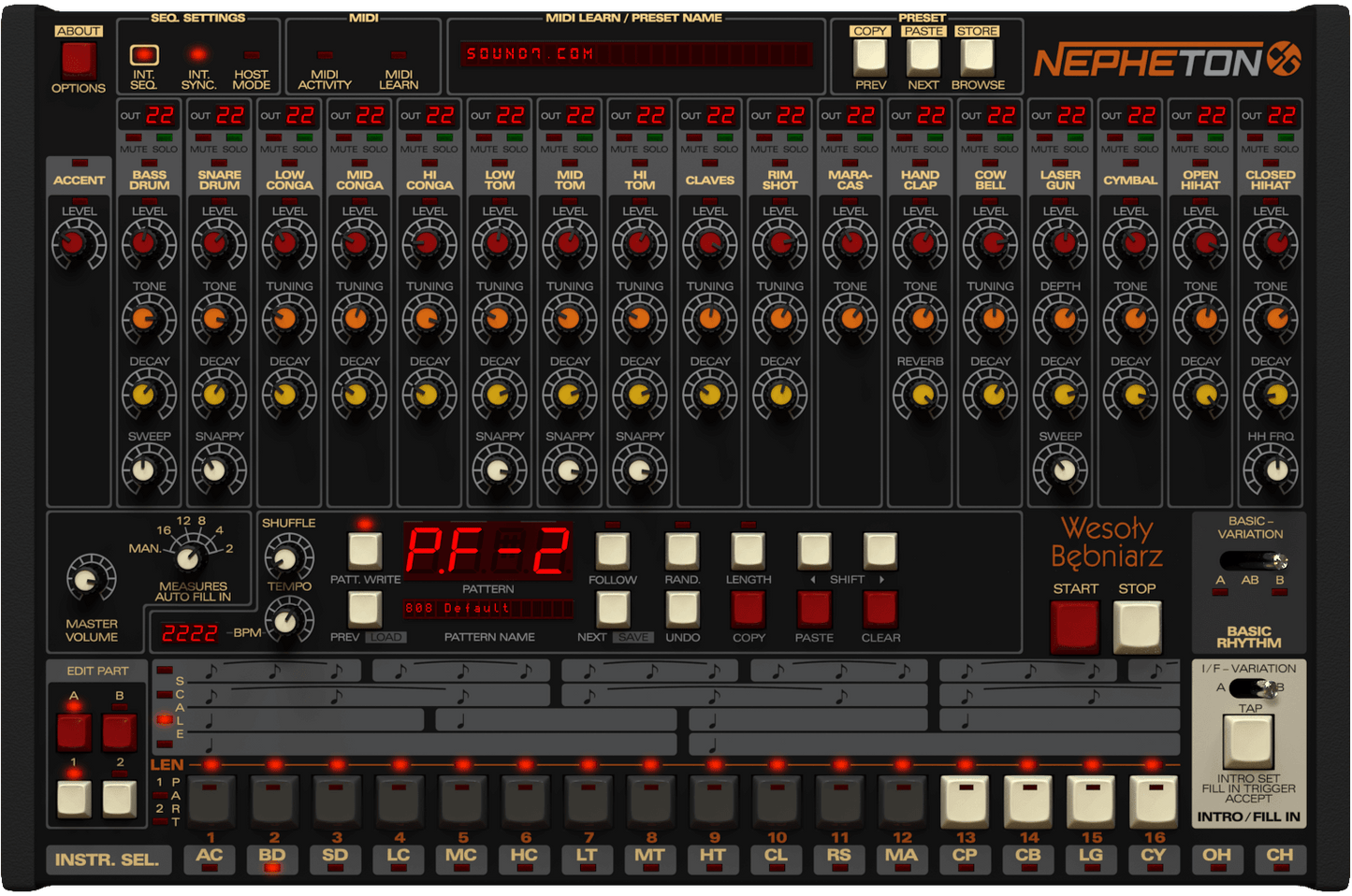 nepheton-d16-drum-machine-808-synth-plugin