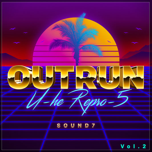 u-he repro-5 outrun and synthwave presets providing A Big emphasis on future trends of Synthwave, Outrun, Vaporwave and Retro Sounds. A fusion of Retro with Neo with Big Vangelis styled pads sweeping from down from the high pass or sweeping up from the depths including in theme use of unusual and undocumented modulation parameters.