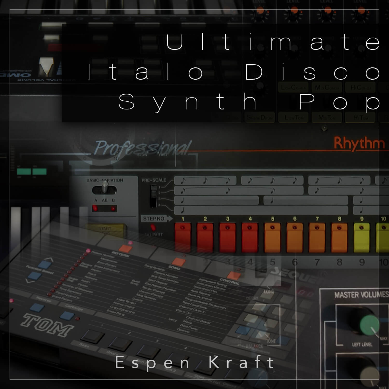 Over 600 mb of italo disco and synth-pop samples including drum hits, loops, Vox, all sampled from authentic 80s synthesizer hardware