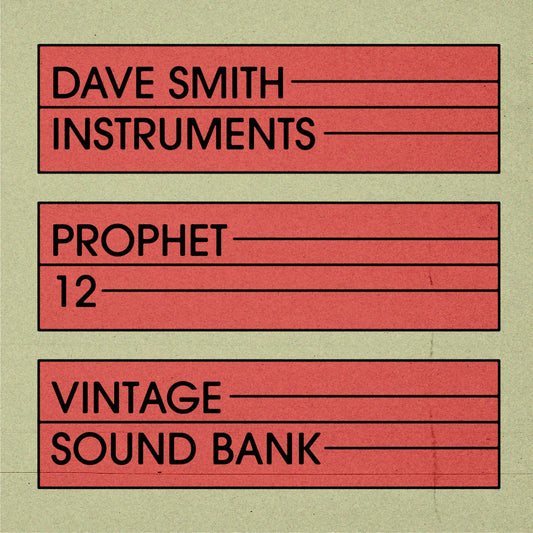 Prophet 12 - Vintage Sound Bank